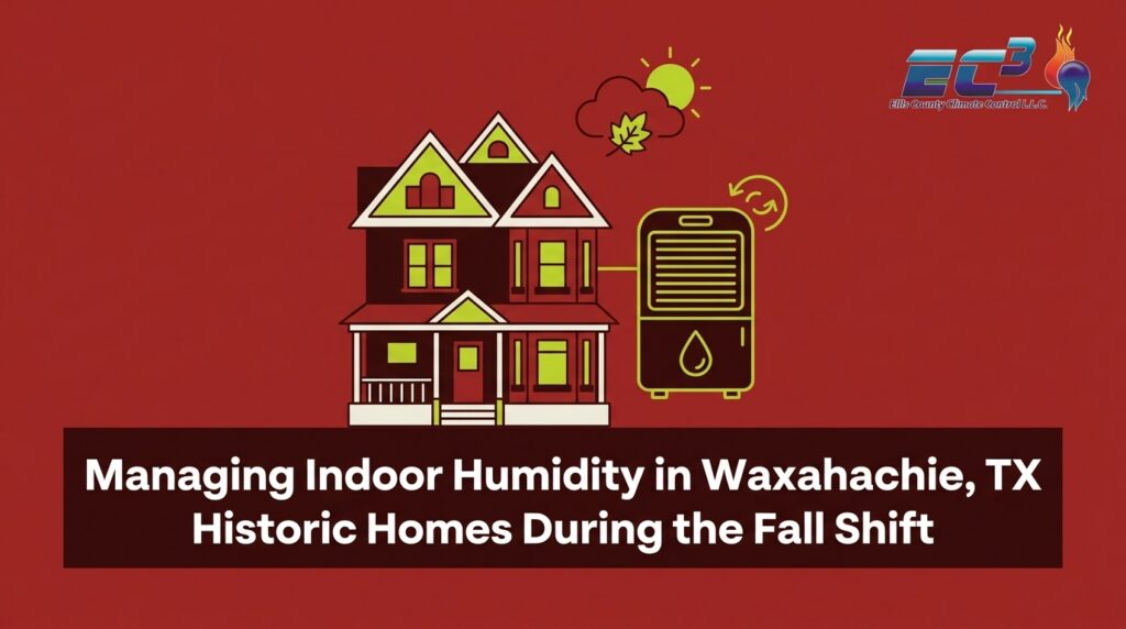 Managing Indoor Humidity in Waxahachie's Historic Homes During the Fall Shift 3 Managing Indoor Humidity in Waxahachie, TX Historic Homes During the Fall Shift — featured image